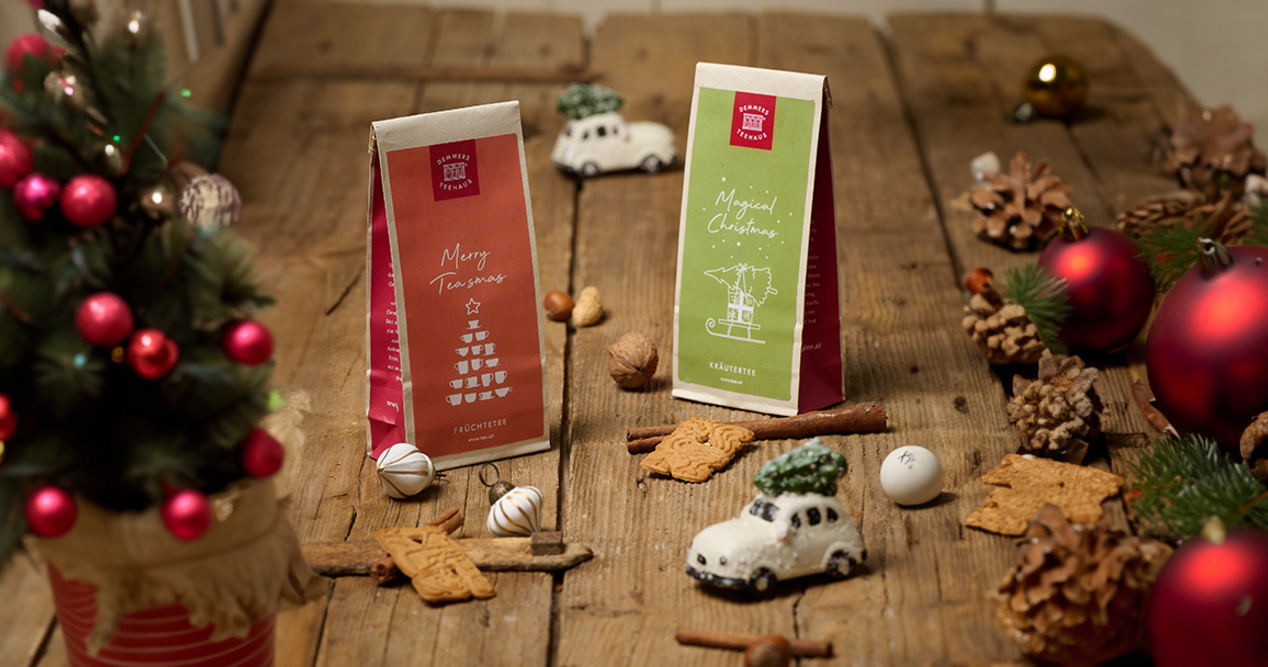 Weihnachtsgeschenke um 10, 20, 50 € DEMMERS TEEHAUS